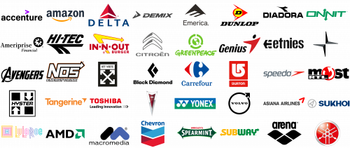 Top-40 Most Famous Logos With an Arrow