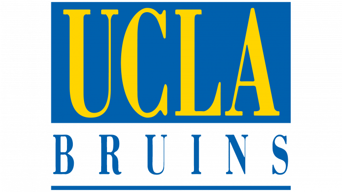 UCLA Bruins Logo 1991-1996