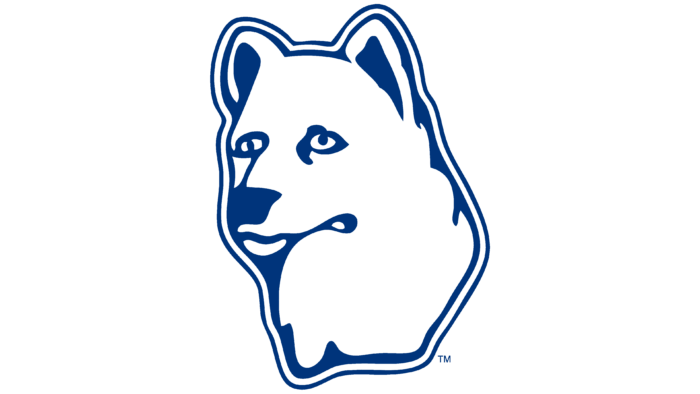 UConn Huskies Logo 1959