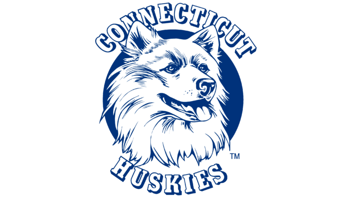 UConn Huskies Logo 1981