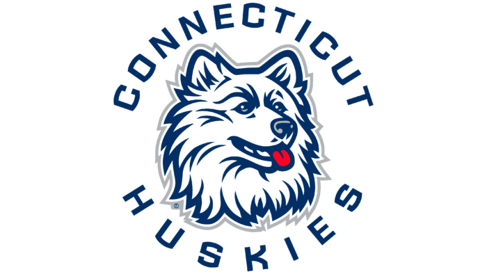 UConn Huskies Logo 2002