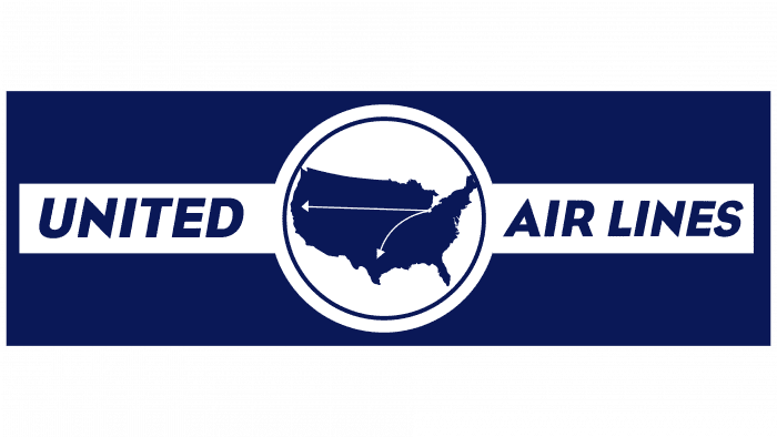 United Airlines Logo 1930-1933