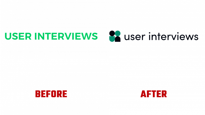 User Interviews Before and After Logo (history)