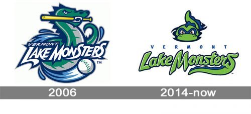 Vermont Lake Monsters Logo history