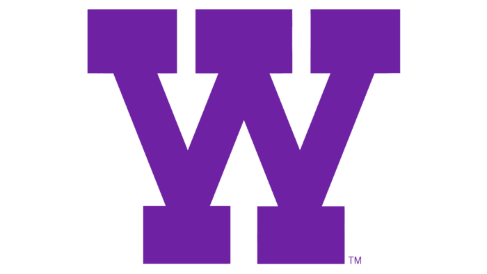 Washington Huskies Logo 1953