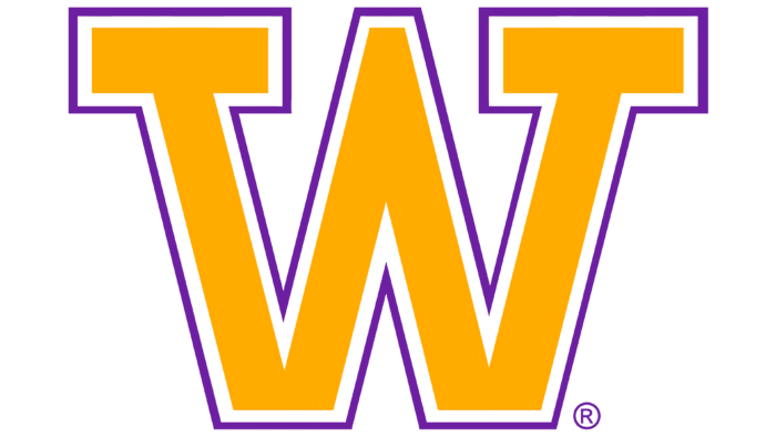 Washington Huskies Logo 1974