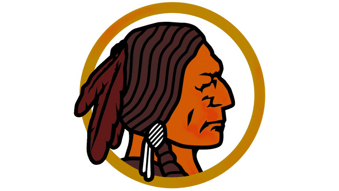 Washington Redskins Logo 1937-1951