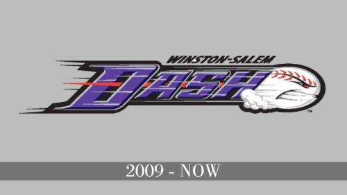 Winston-Salem Dash Logo history