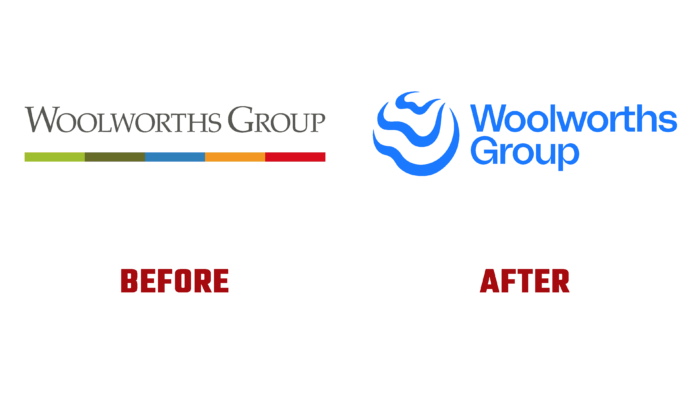 Woolworths Group Before and After Logo (History)