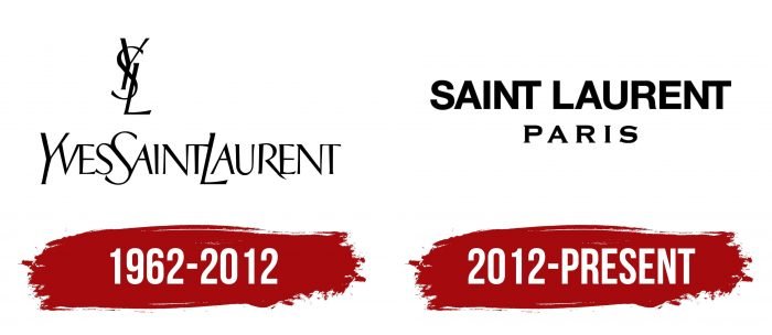 YSL Logo History