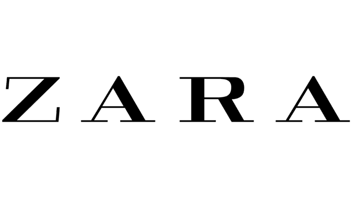 Zara Logo 2008-2019