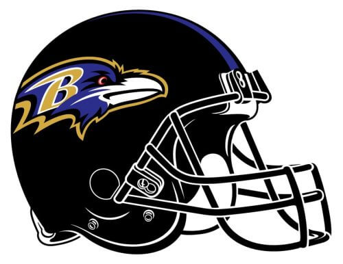 Helmets baltimore ravens