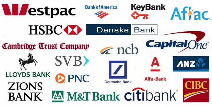 banks logos