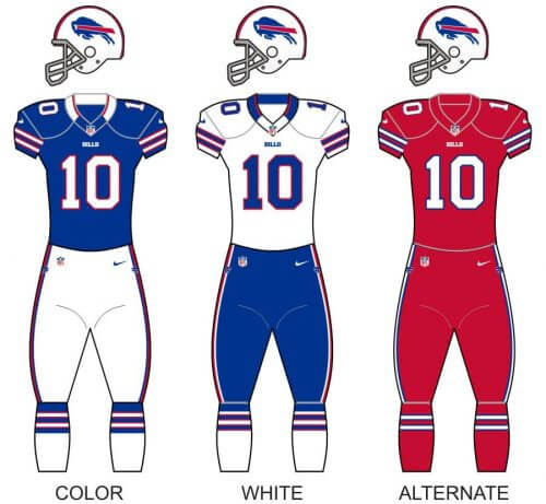 buffalo bills Uniform