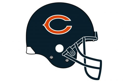 chicago bears Helmet