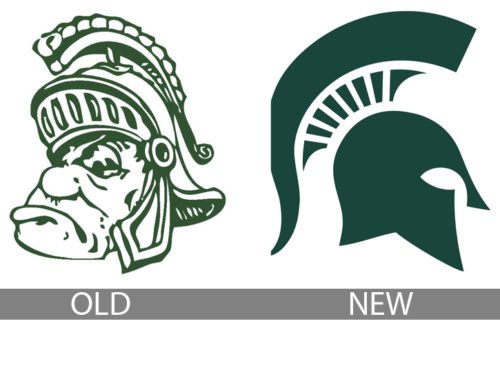 michigan state logo history