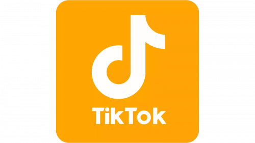 orange tiktok logo